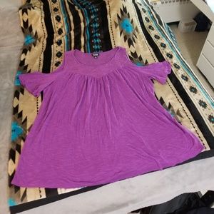 a.n.a Purple Blouse